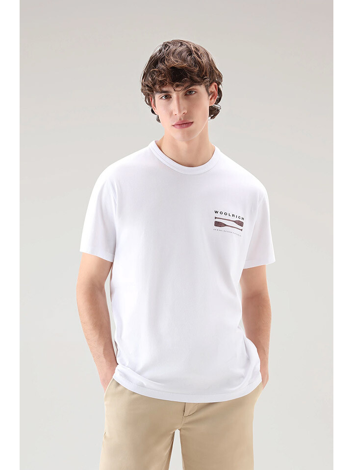 

Футболка Woolrich Lakeside, белый