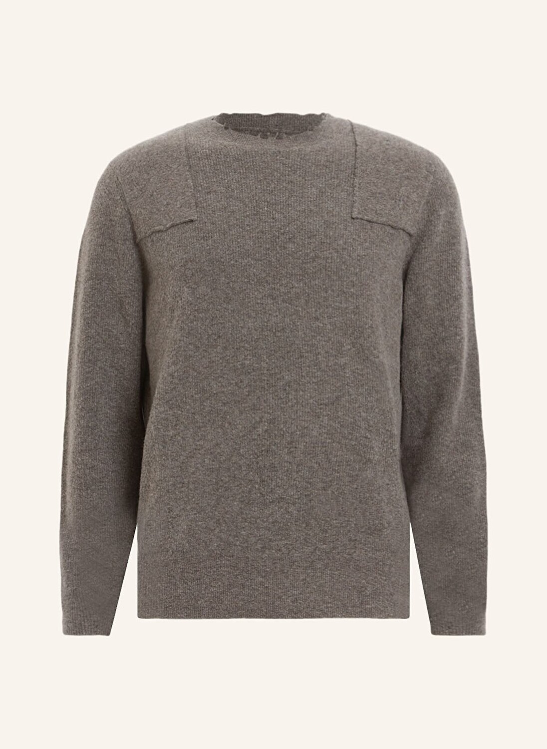 

Свитер пунктер ALLSAINTS, тауп