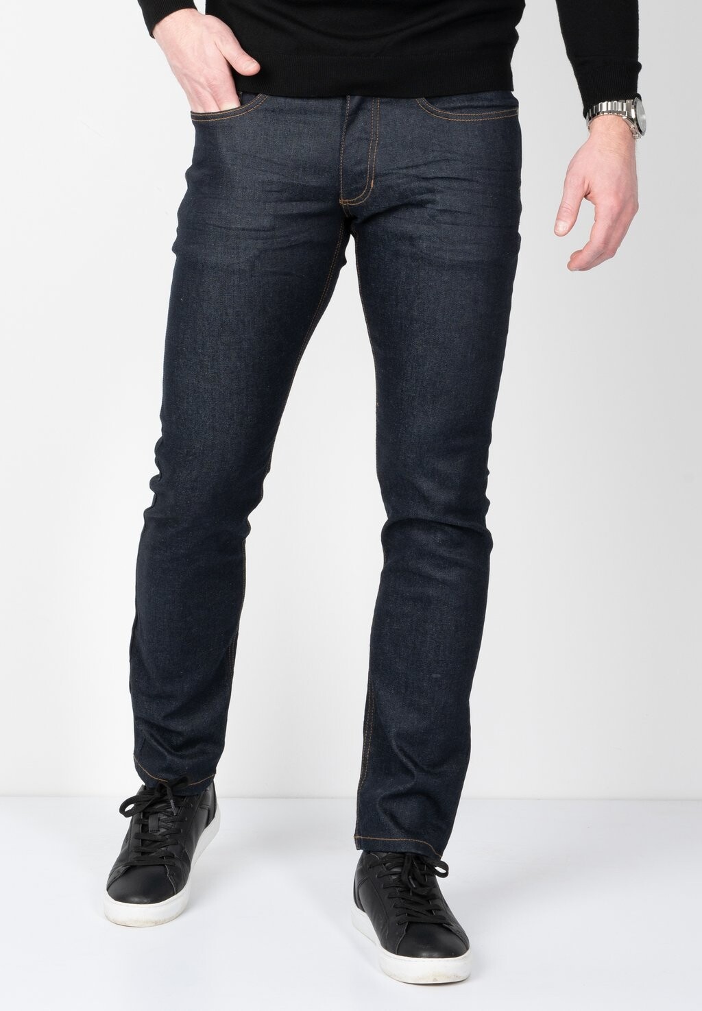 

Джинсы приталенного кроя SUPER STRETCH Sunwill, цвет dark blue