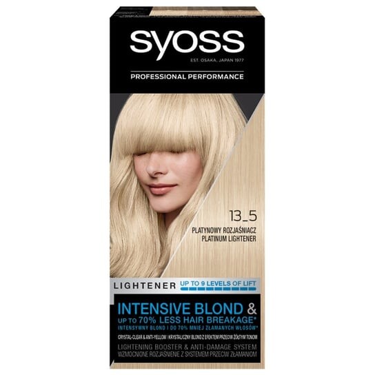 

Осветлитель для волос, 13-5 Платина Syoss, Color Lighteners, Коричневый