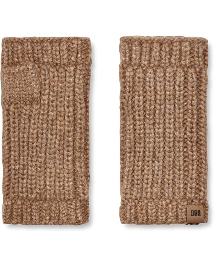 

Перчатки UGG Chunky Fingerless Mitten, кэмел