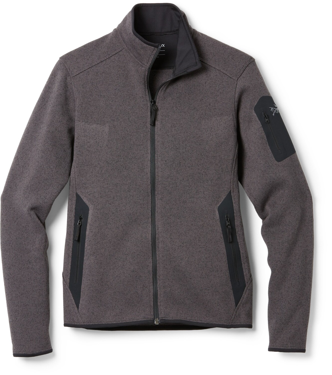

Флисовый кардиган Covert – женский Arc'teryx, черный