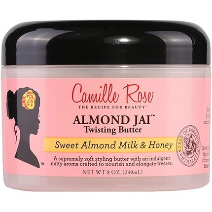 Naturals Миндальное масло Jai Twisting, 8 унций, Camille Rose camille rose almond jai twisting butter сладкое миндальное молоко и мед 240 мл 8 унций