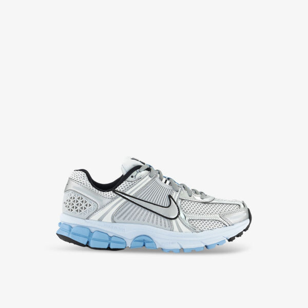 

Низкие кроссовки Zoom Vomero 5 из кожи и сетки с тисненым логотипом Nike, белый