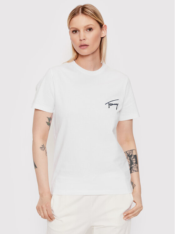 

Футболка свободного кроя Tommy Jeans, белый