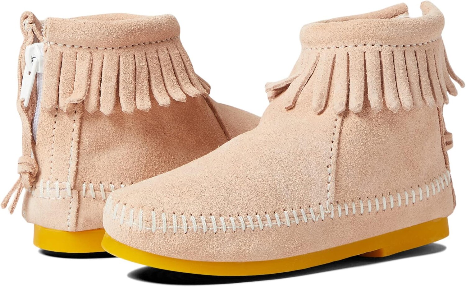 

Ботильоны Back Zip Boot Minnetonka, цвет Peach