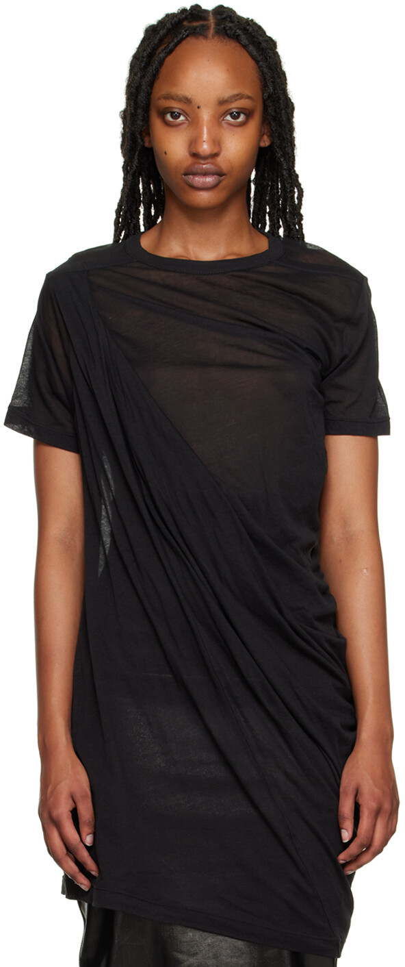 

Черная футболка с гимном Rick Owens