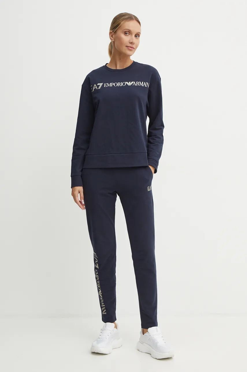 

Спортивный костюм EA7 Emporio Armani, темно-синий