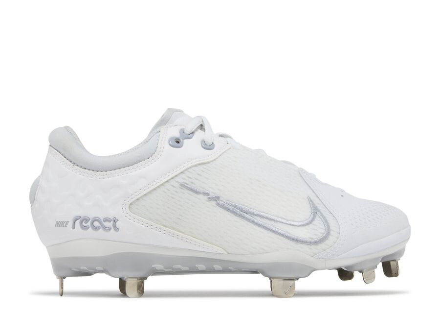 

Кроссовки Nike Wmns Hyperdiamond 4 Elite, цвет White Pure Platinum