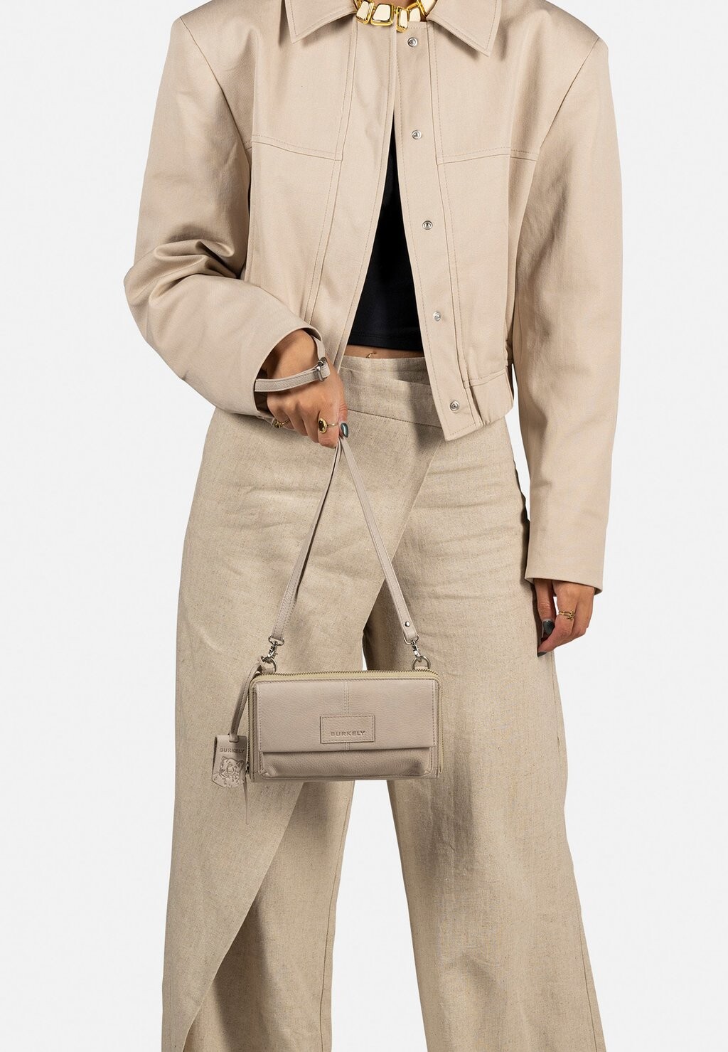 

Сумка через плечо SOFT SKYLAR PHONE WIDE Burkely, цвет grey