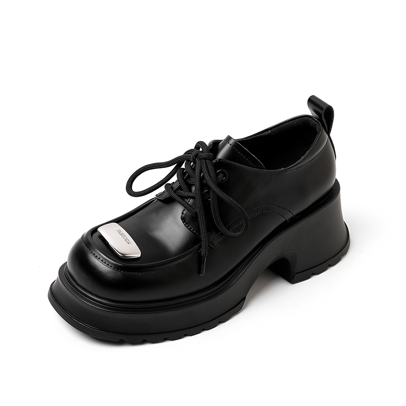 

Туфли женские повседневные Women's Casual Shoes Women's Doketop, цвет Black Fleece-Lined