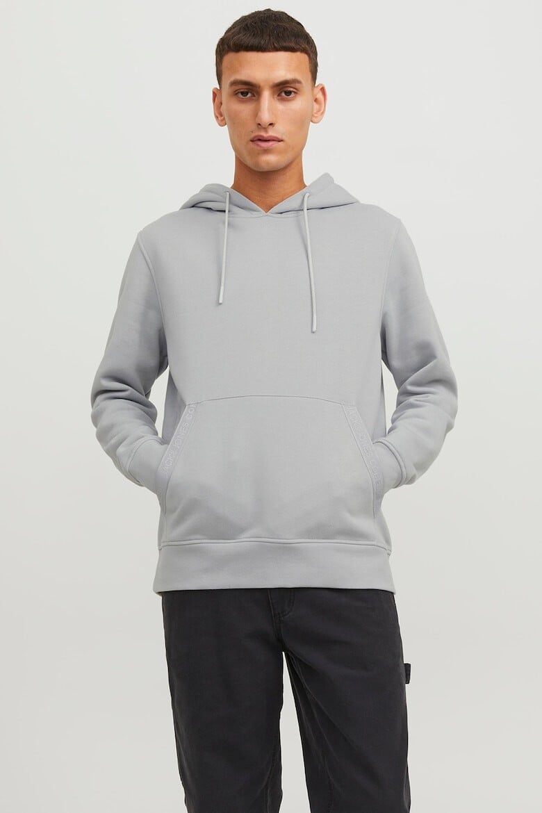 

Толстовка с карманом-кенгуру Jack & Jones, серый