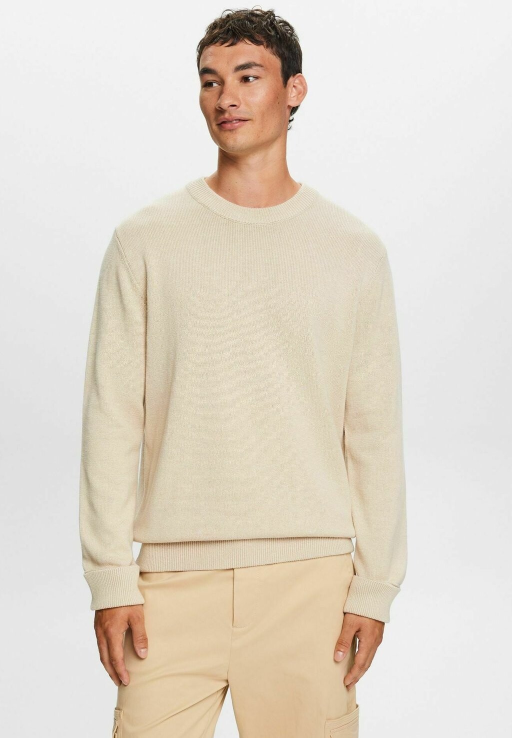 

Свитер Esprit, песочный, Бежевый