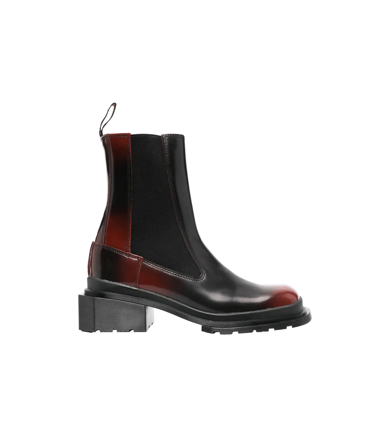 

Ботинки челси maybebole + вишня + че Dr. Martens, черный