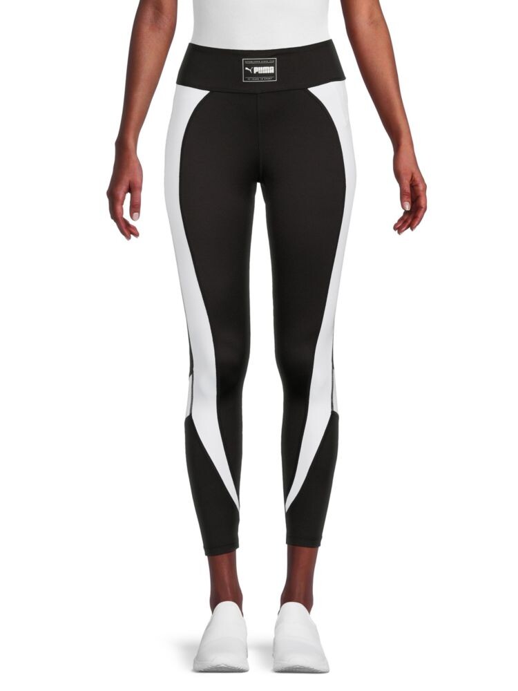 

Леггинсы Eversculpt Colorblock 7/8 Puma, черный