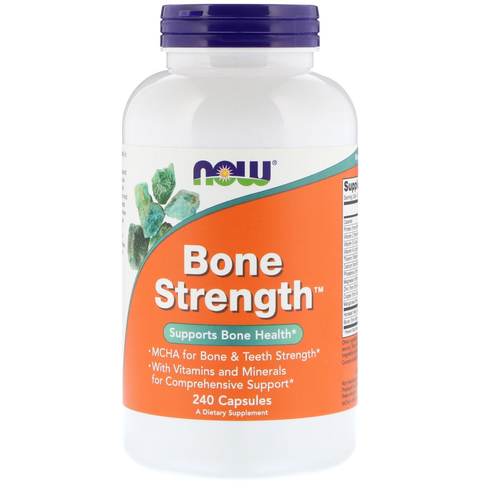 now foods bone strength поддержка здоровья костей 240 капсул Now Foods Bone Strength 240 капсул