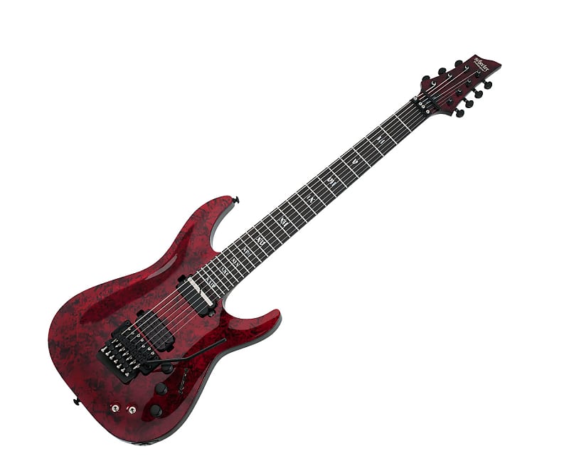 Электрогитара Schecter C-7 Apocalypse 7-String Guitar - Red Reign schecter sgr c 1 m red электрогитара
