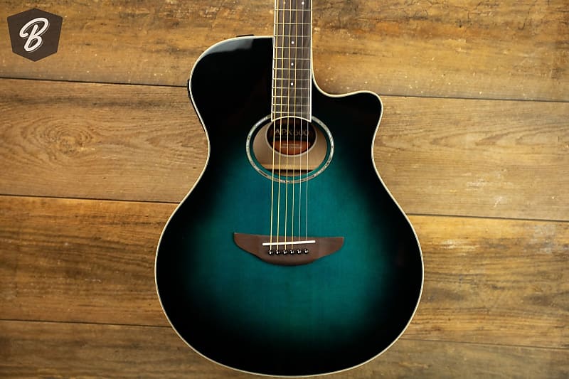 

Акустическая гитара Yamaha APX600 Thinline Acoustic Electric in Oriental Blue Burst