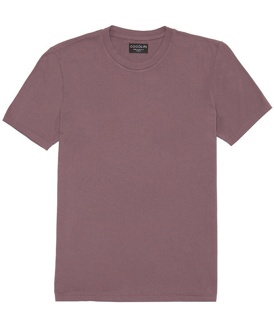 

Хлопковая футболка с короткими рукавами Goodlife Feather Heather Supima, фиолетовый