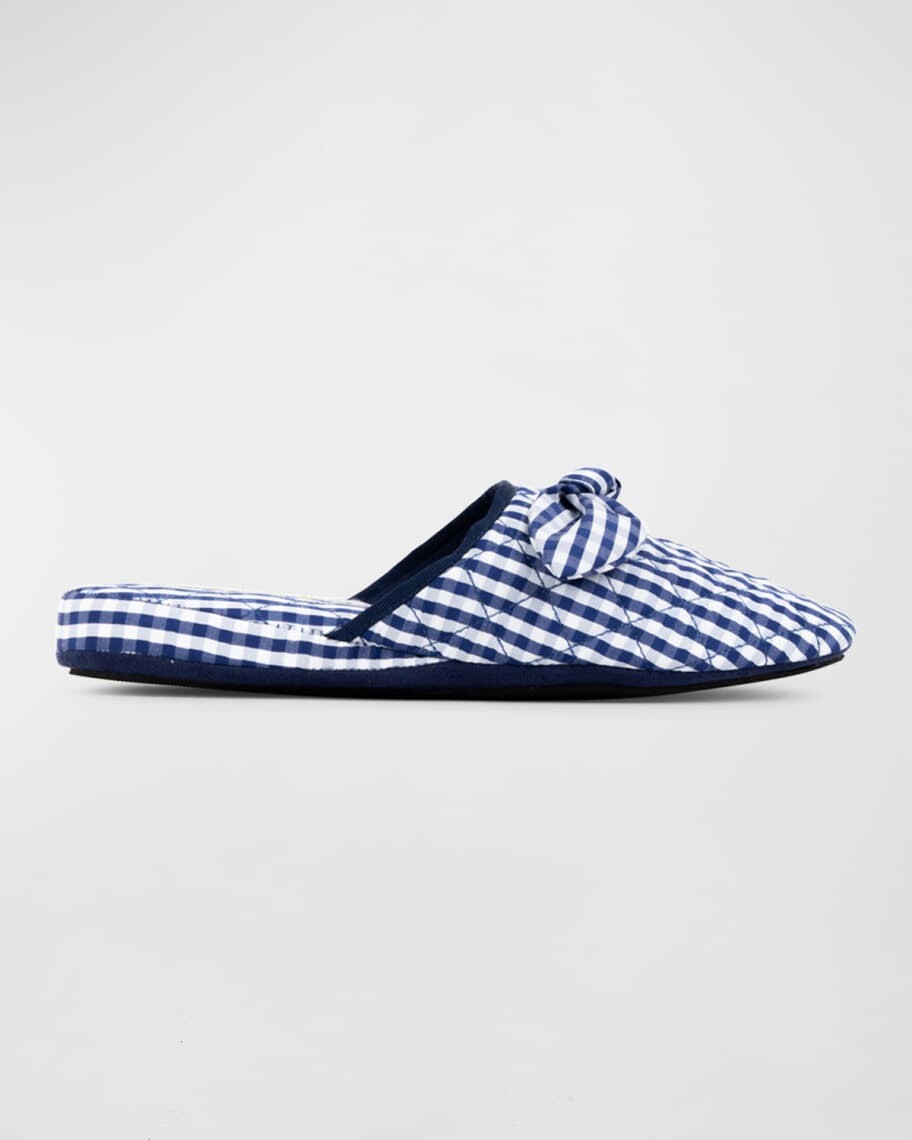 

Клетчатые тапочки Zoe Gingham Patricia Green