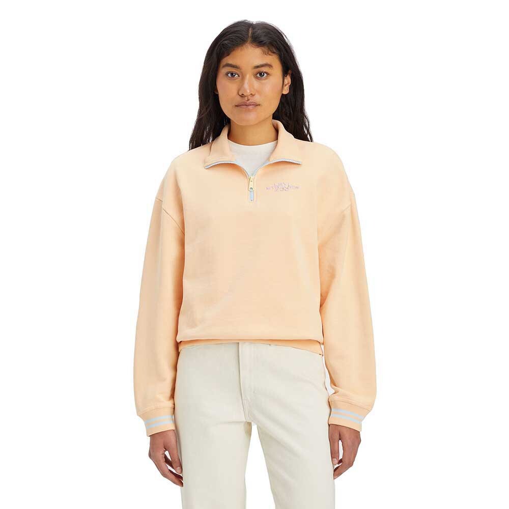 

Толстовка Levi´s Graphic Rue Half Zip, бежевый