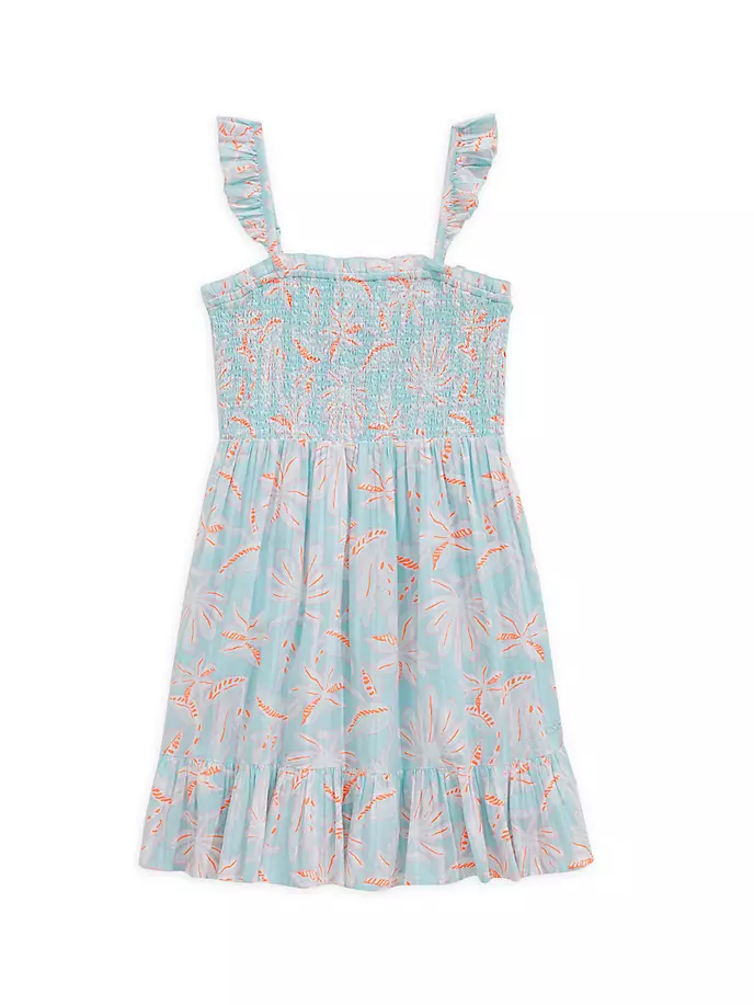 

Платье Cay с цветочным принтом Little Girl's & Girl's Vineyard Vines, цвет cay floral island