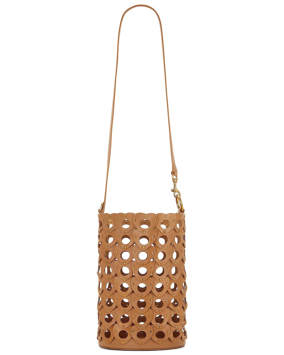 

Сумка Saint Laurent Seau Bucket, цвет Vintage Brown Gold