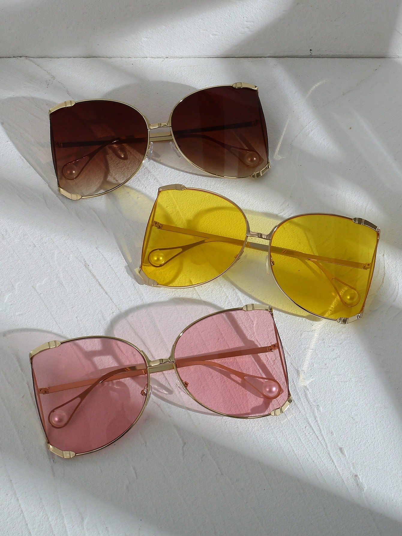 1 шт. женские большие модные солнцезащитные очки геометрической формы Y2k аксессуар для вечеринок и путешествий