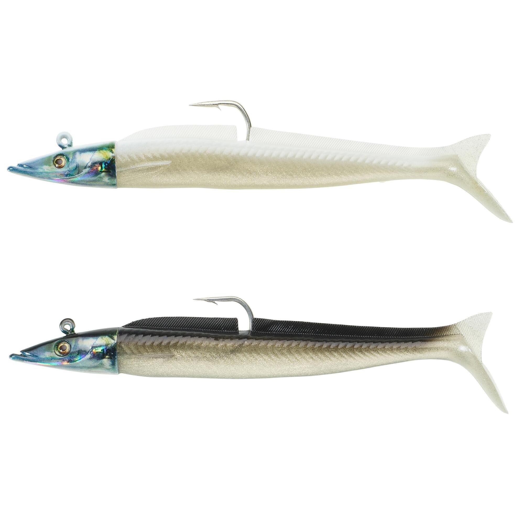 

Мягкая приманка Decathlon Sand Eel Shad Combo Eelo 150 25 Caperlan, черный