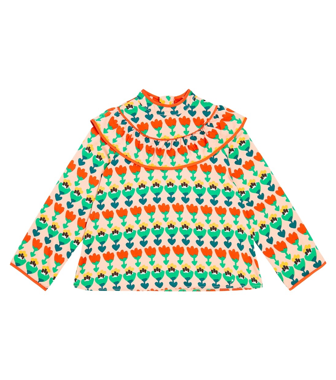 

Цветочный топ Stella Mccartney Kids, мультиколор