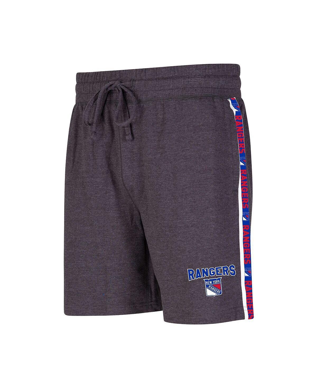 

Мужские темно-серые шорты в полоску New York Rangers Team Concepts Sport