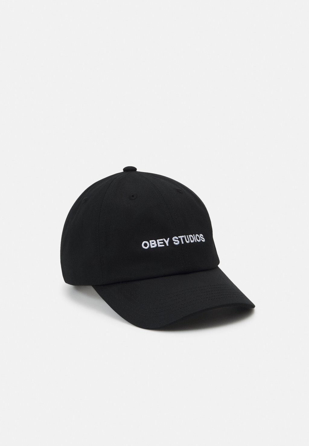 Бейсболка STUDIOS STRAP BACK HAT UNISEX Obey Clothing, цвет black толстовка studios hood unisex obey clothing цвет black