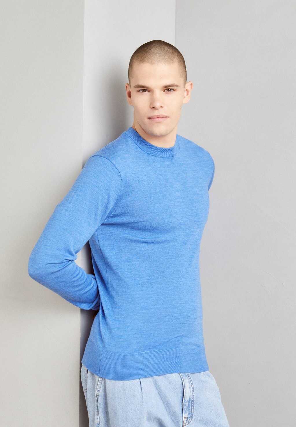 

Свитер REGULAR FIT CREW NECK Scotch & Soda, ритм-синий меланж