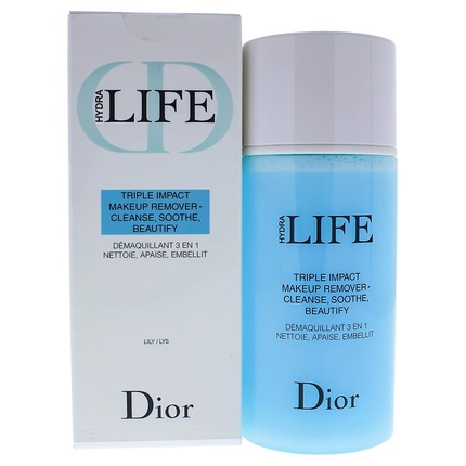 Средство для снятия макияжа с лица Dior 125 мл, Christian Dior средство для снятия макияжа 3в1 dior hydra life 125 мл