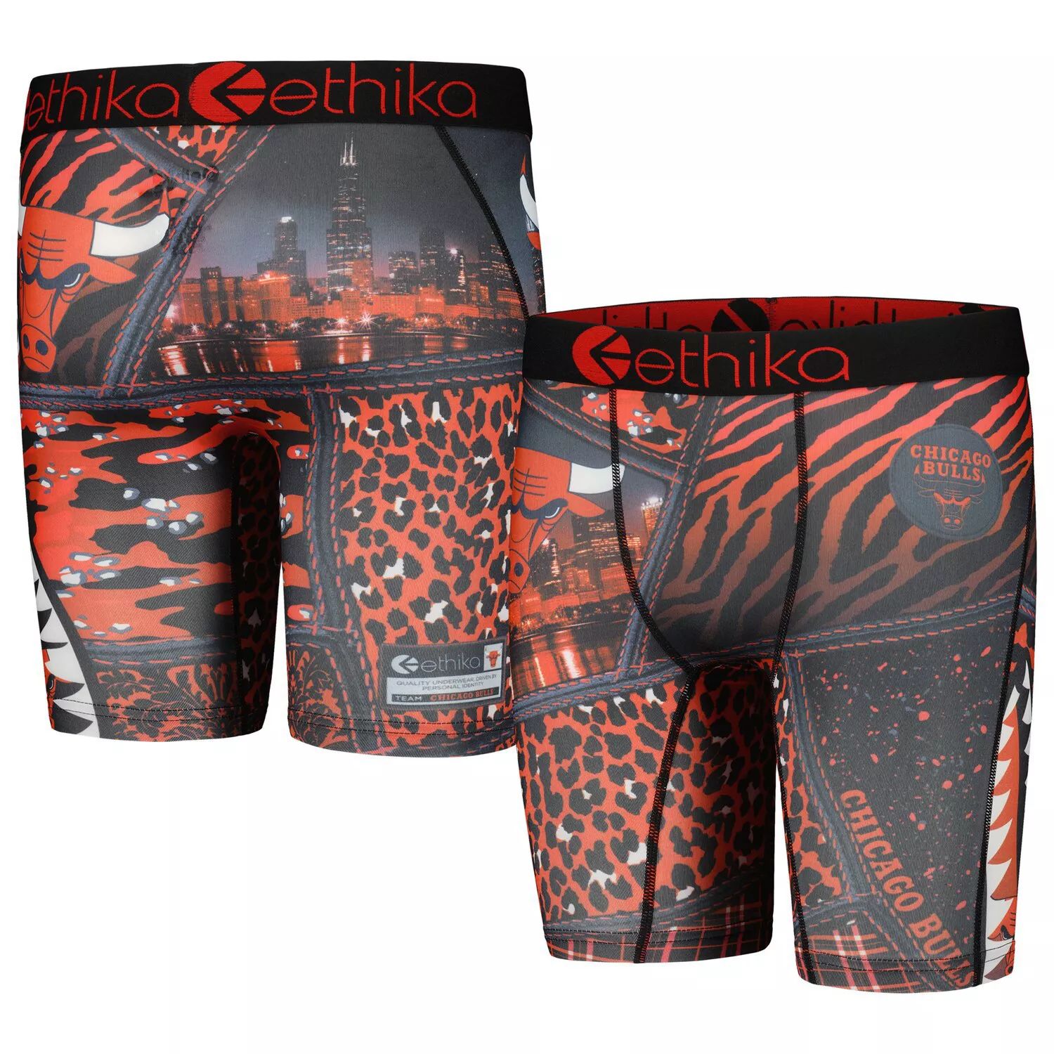 

Летние боксеры Youth Ethika Red Chicago Bulls Unbranded