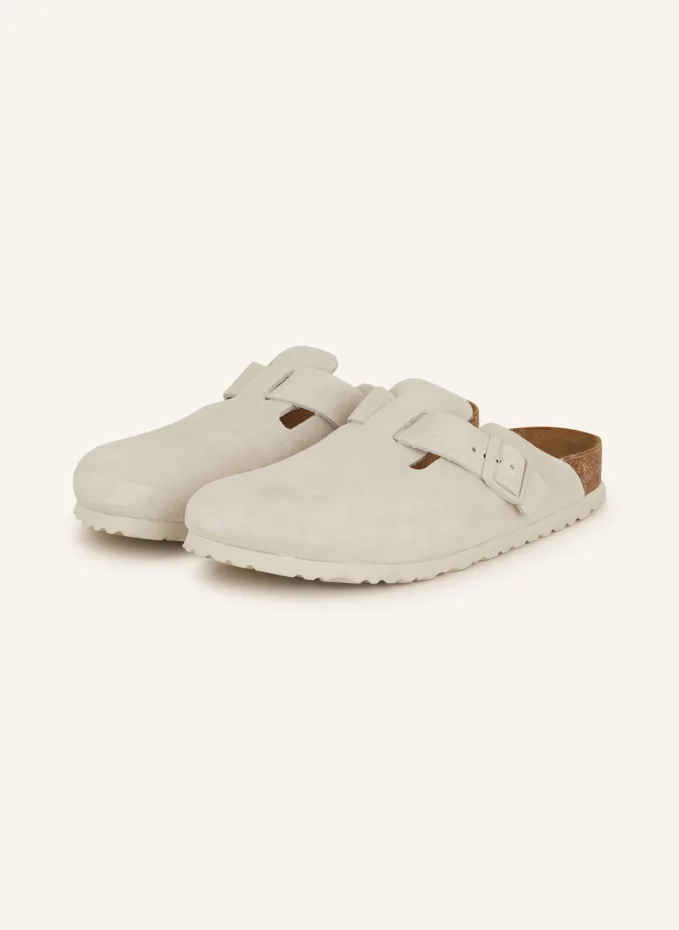 

Бостонские мюли Birkenstock, белый