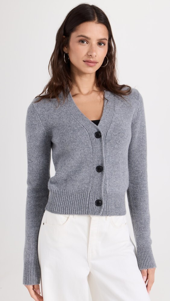 

Свитер Nili Lotan Caldorf Cashmere, серый