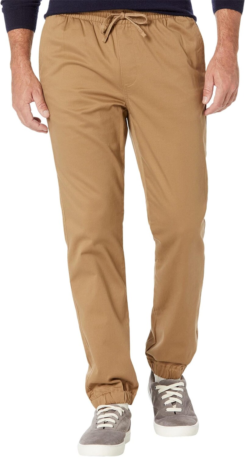 

Брюки-джоггеры зауженного кроя Ultimate Dockers, цвет Otter Brown