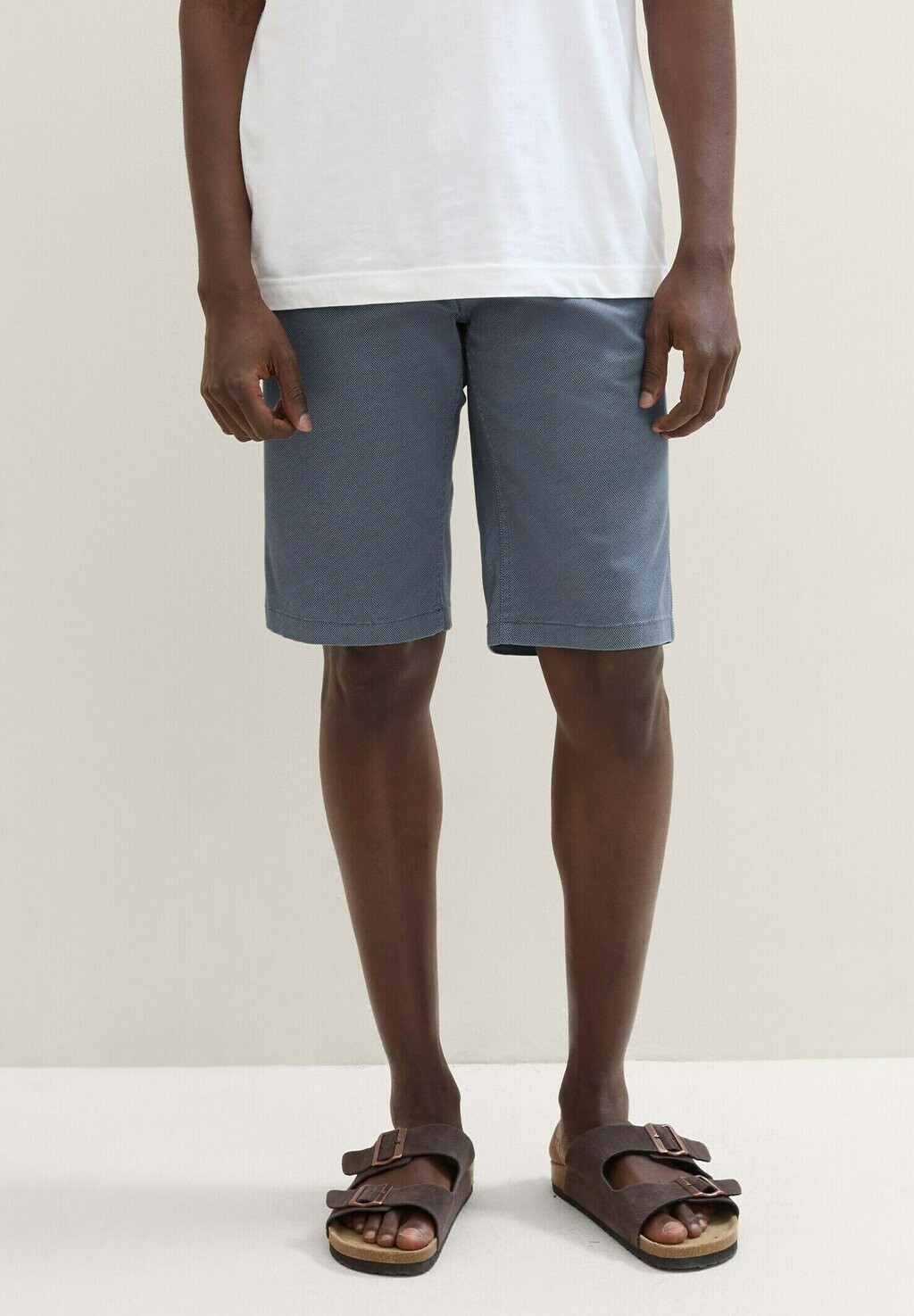 

Шорты TOM TAILOR, цвет blue structure print