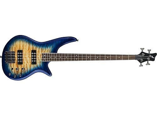 Басс гитара JS Series Spectra 4-String Elec Bass JS3Q, Laurel Fingerboard, Amber Blue Burst