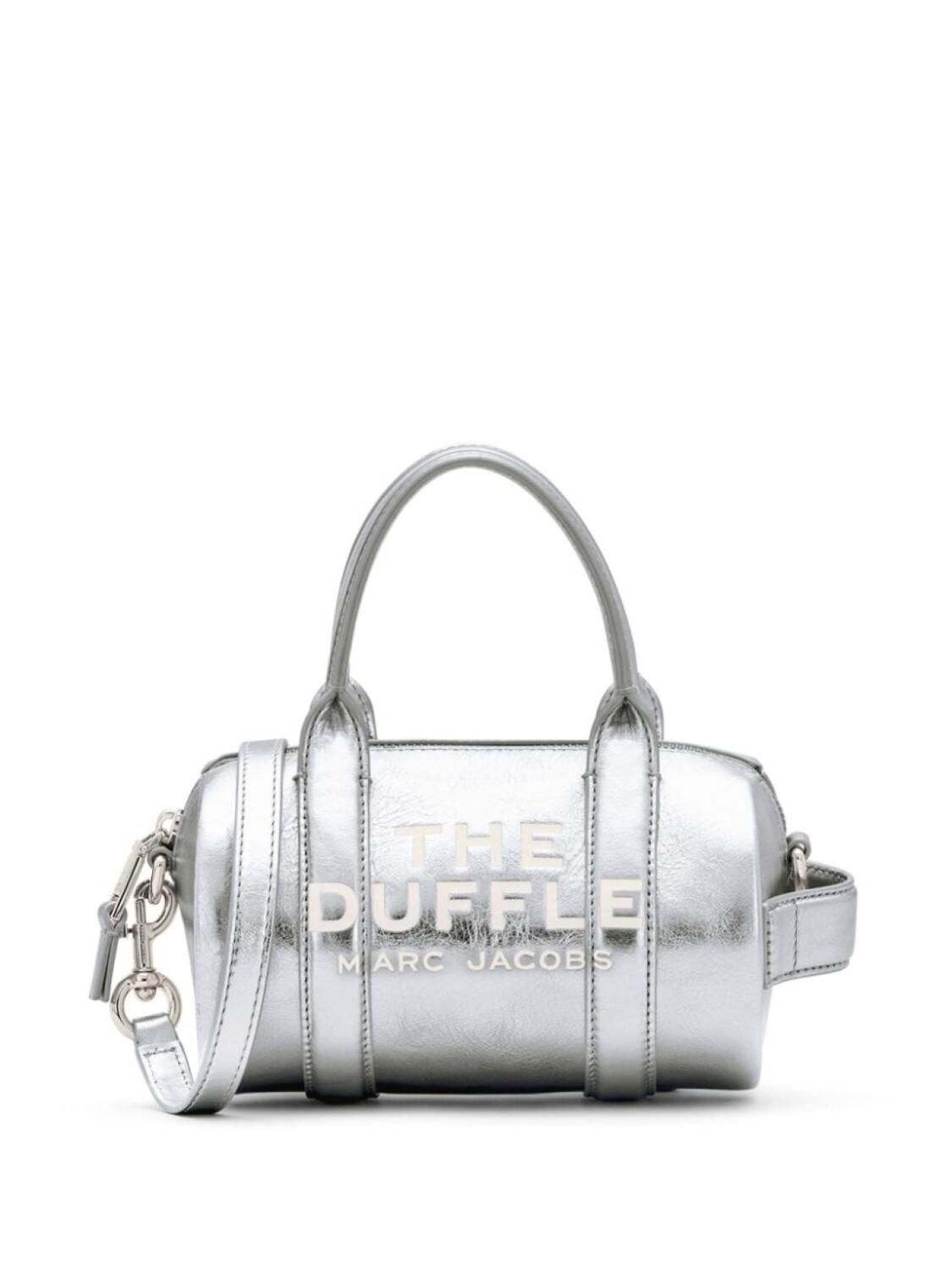 

Marc Jacobs мини-сумка Duffle металлик, серебристый
