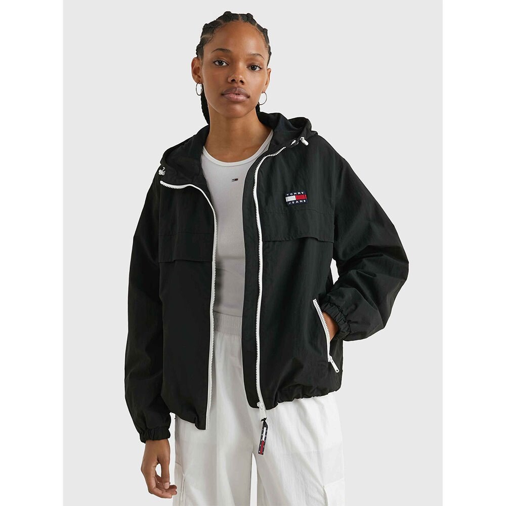 

Ветровка Tommy Jeans Chicago, черный