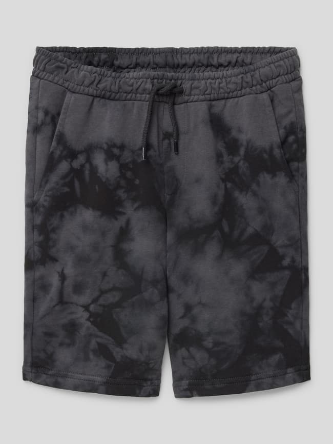 

Спортивные шорты в стиле тай-дай, модель TIE DYE Jack & Jones, черный