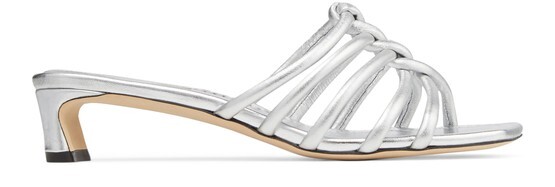 

Сандалии Carmel Mule 35 Jimmy Choo, серебряный