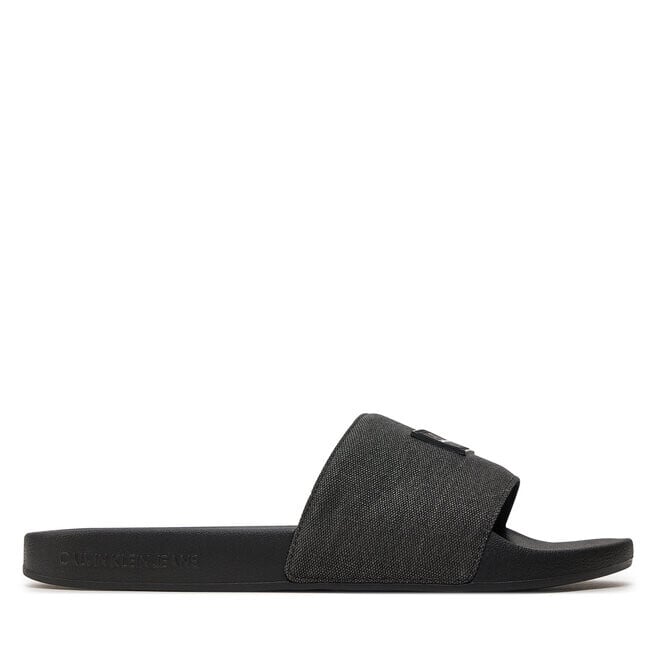 

Шлепанцы Calvin Klein Jeans Slide Washed Diff YM0YM00949 Black Salt/Pepper BEH, черный