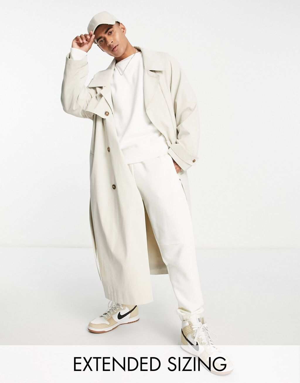 

Огромный тренч ASOS DESIGN