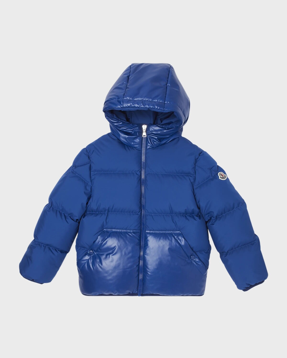 

Двухцветная куртка-пуховик Barin для мальчиков, размер 8–14 Moncler, синий