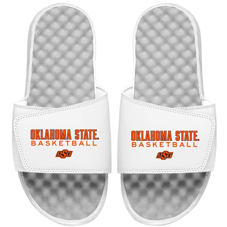 

Шлепанцы ISlide Oklahoma State Cowboys, белый