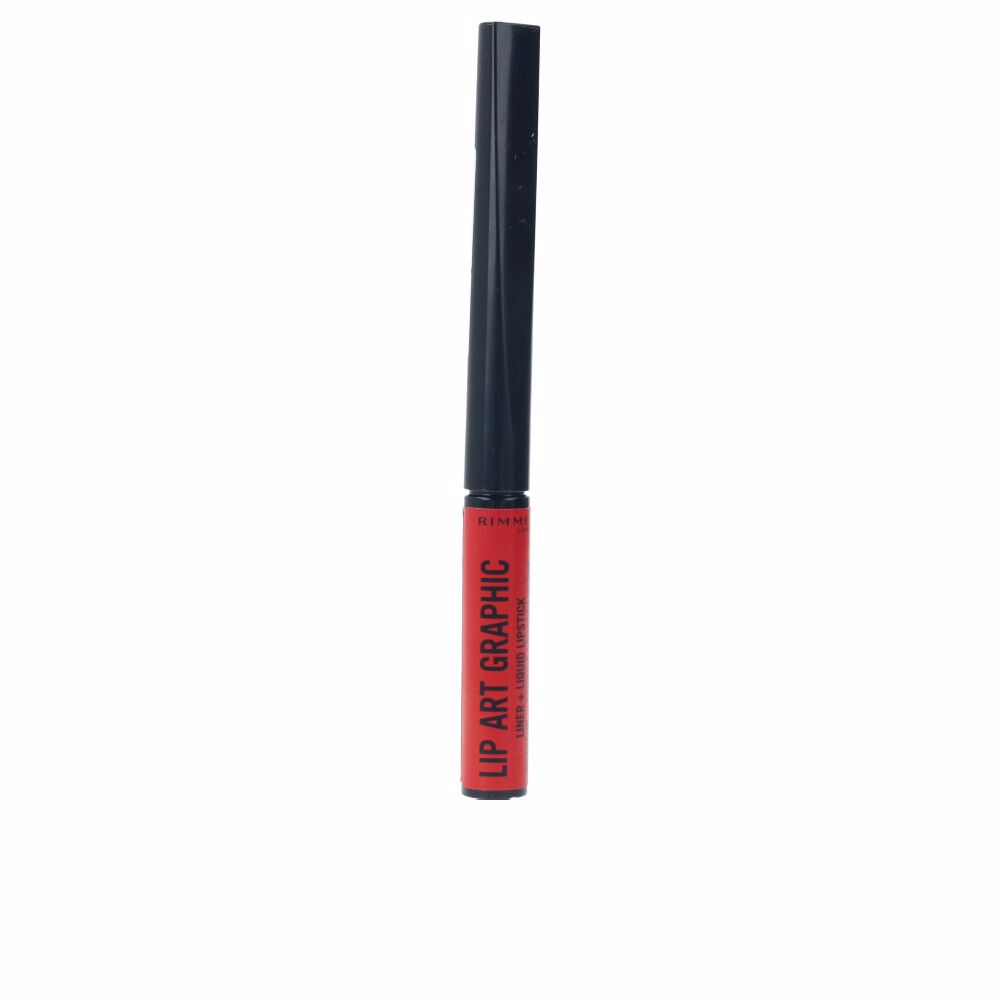 Карандаш для губ Lip art graphic liner&liquid lipstick Rimmel london, 5 мл, 610-hot spot rimmel жидкая помада для губ provocalips оттенок 200
