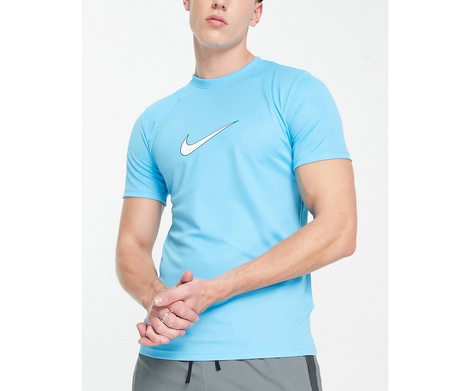 

Голубая футболка с логотипом Nike Football Academy Dri-FIT, Синий